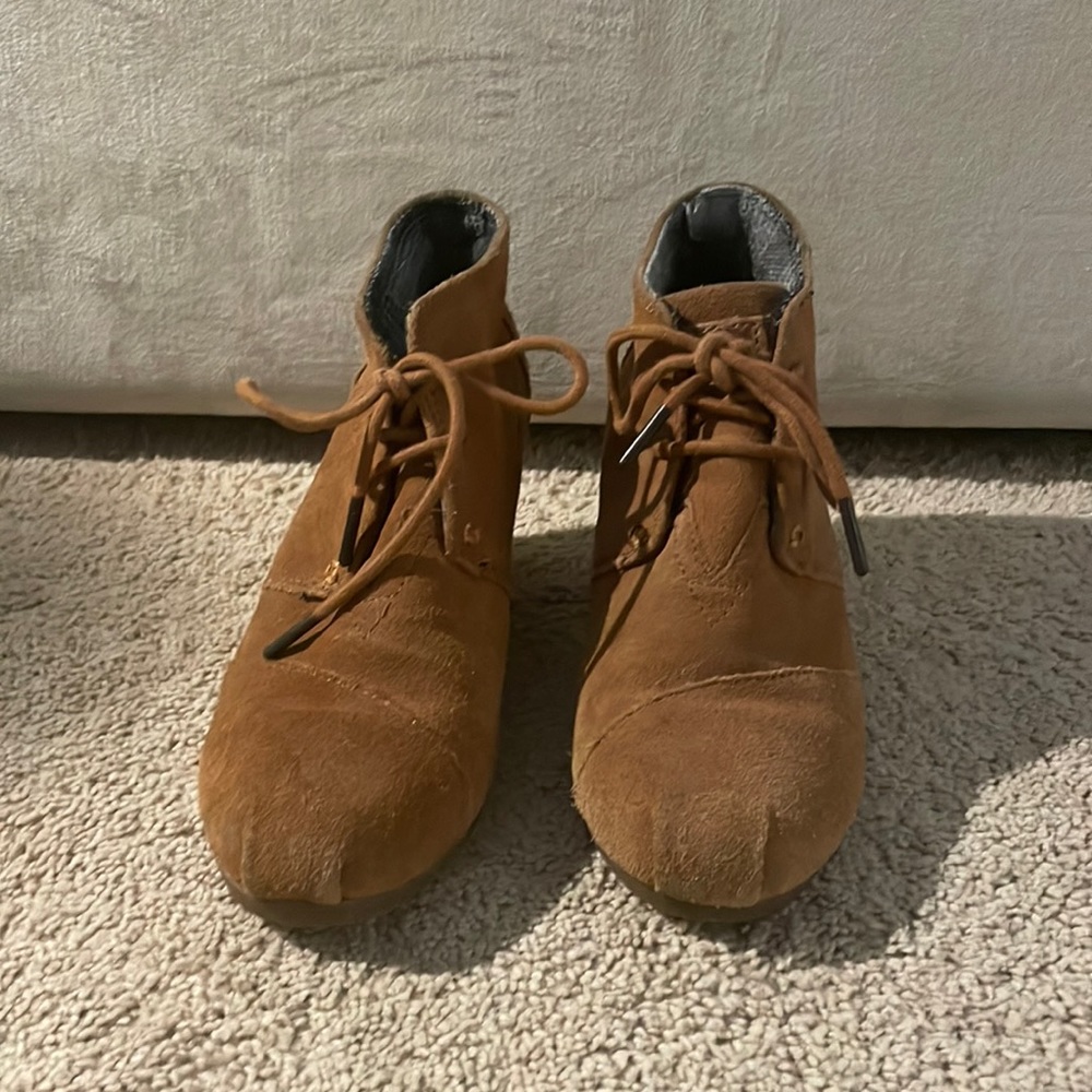 Tom Wedge Booties